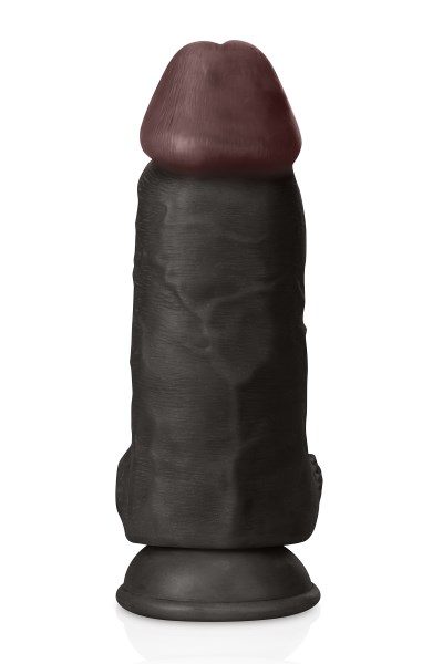 Gode réaliste noir 26cm Colossus