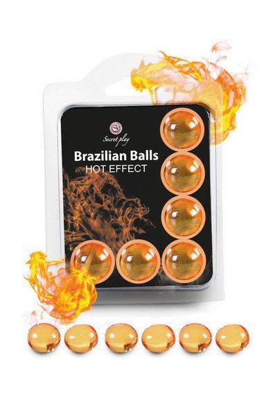 6 HOT EFFECT BRAZILIAN BALLS